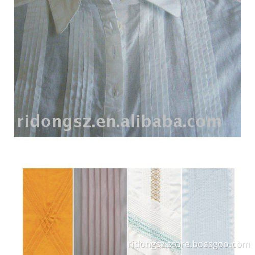 Sample stitch of Single needle pintuck machine